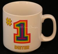 #1 DIETER Coffee Mug - Papel